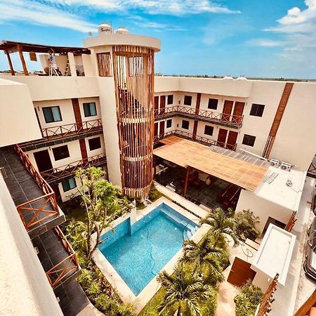 Hotel Manglar Suites Mahahual Exterior foto