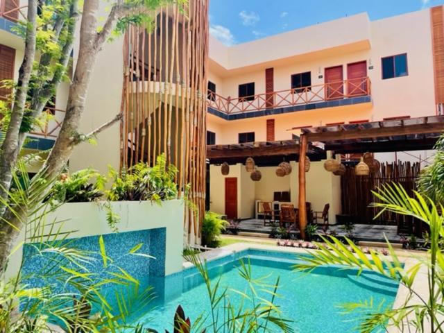 Hotel Manglar Suites Mahahual Exterior foto
