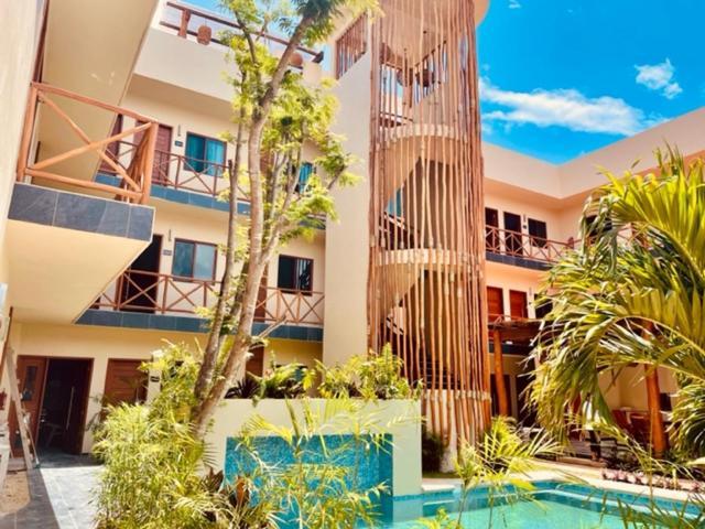 Hotel Manglar Suites Mahahual Exterior foto