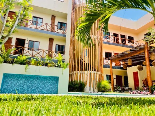 Hotel Manglar Suites Mahahual Exterior foto