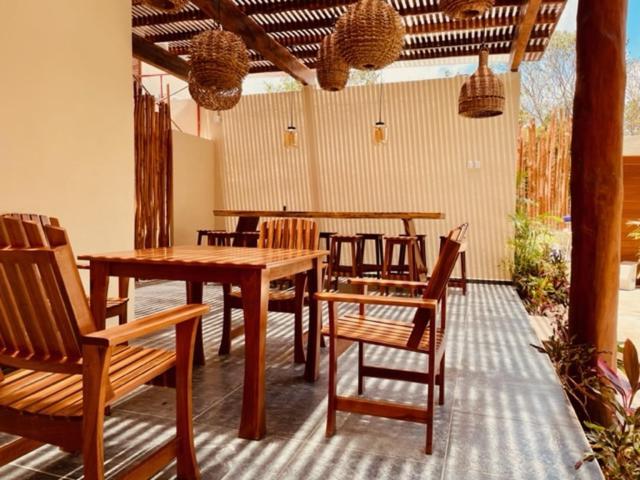 Hotel Manglar Suites Mahahual Exterior foto